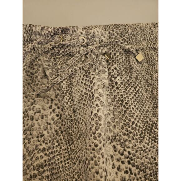 CALVIN KLEIN Snake Print Wide Leg Lined Pants Size XS - Picture 6 of 10